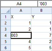 Example number to text dialog